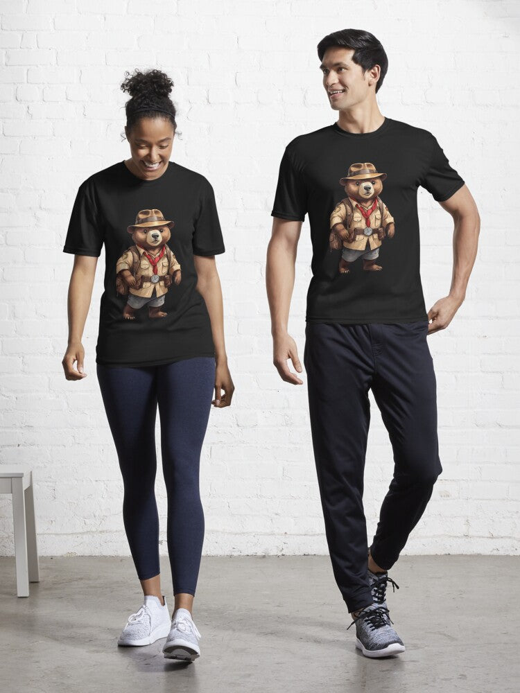 Indiana the explorer bear Active T Shirt T Shirt Trending 2025 High Search Demand