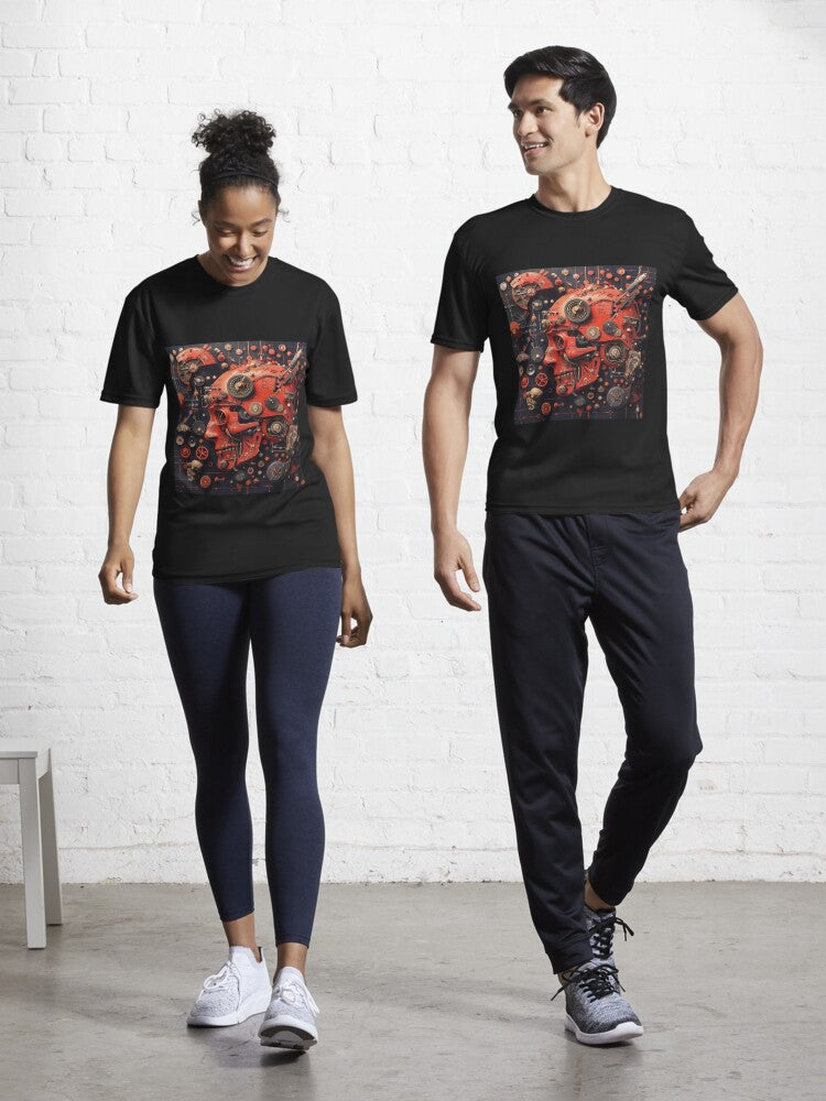 GEARHEAD RED Active T Shirt T Shirt High Search Demand Fan Favorite