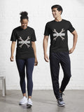 Gearhead and wrenchs Active T Shirt T Shirt Premium Print Daily Wear