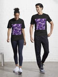 Purple Camo Active T Shirt T Shirt Viral US Style High CTR Pick