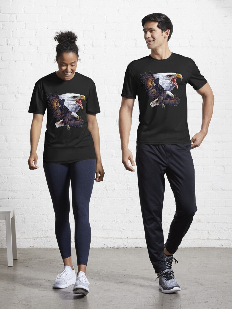 Bald Eagle Active Shirt T Shirt Gift Ready