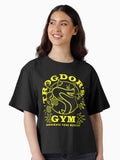 Trogdors Gym Boxy T Shirt Boxy T Shirt Comfort Fit Modern Aesthetic