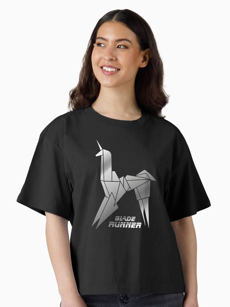 Blade Runner Unicorn Boxy T Shirt Boxy T Shirt Viral TikTok Relaxed Style