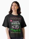 To Fly Boxy T Shirt Boxy T Shirt Streetwear Style Modern Aesthetic