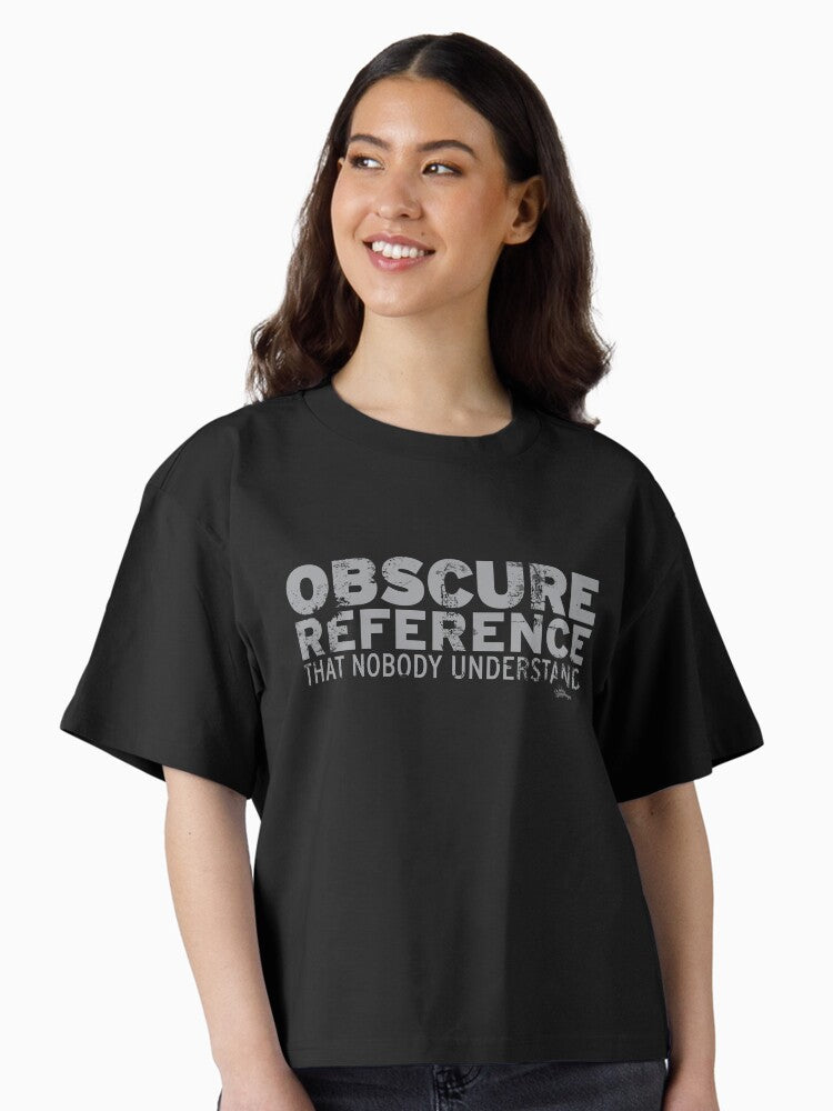 Obscure Reference Boxy T Shirt Boxy T Shirt Premium Print Daily Wear