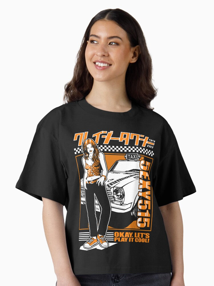 Taxi Gena Boxy T Shirt Boxy T Shirt High Search Demand Relaxed Style