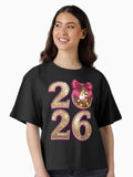 2026 Disco Ball New Year Design Boxy T Shirt T Shirt High Search Demand Modern Aesthetic