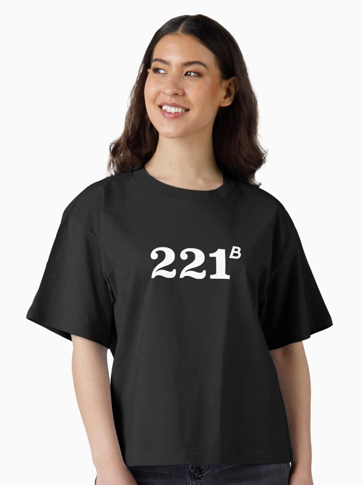 221B Boxy T Shirt Boxy T Shirt Comfort Fit Gift Ready
