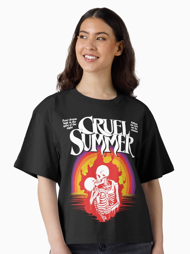 Summer Boxy T Shirt Boxy T Shirt Streetwear Style Modern Aesthetic