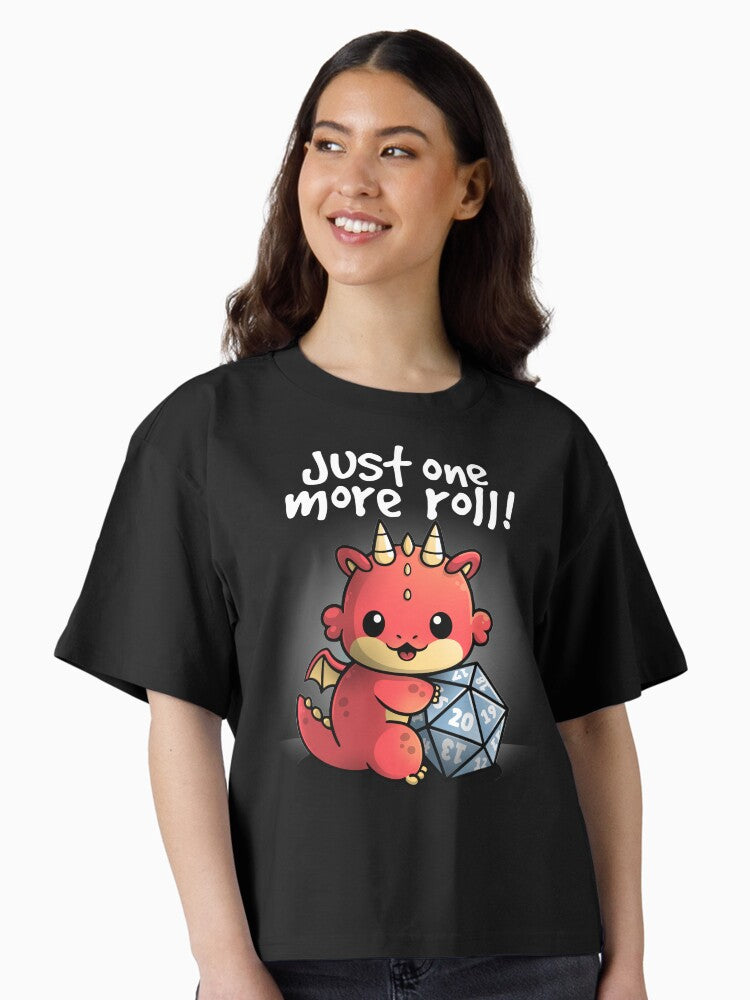 Dragon one more roll Boxy T Shirt Boxy T Shirt Streetwear Style Daily Wear