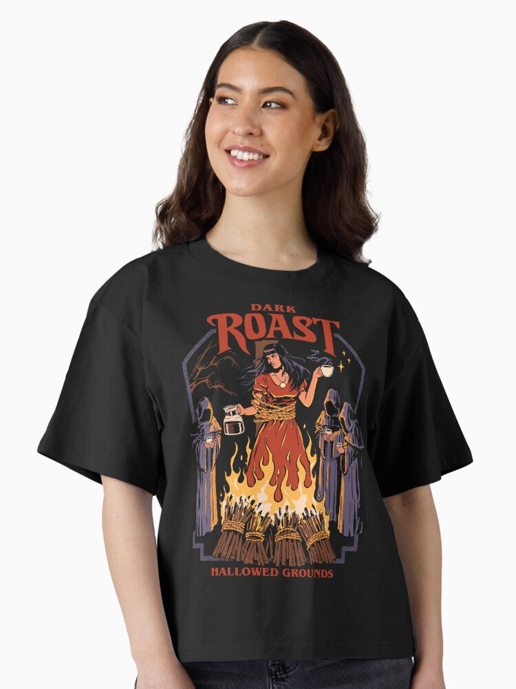 Dark Roast Boxy T Shirt Boxy T Shirt Streetwear Style Modern Aesthetic