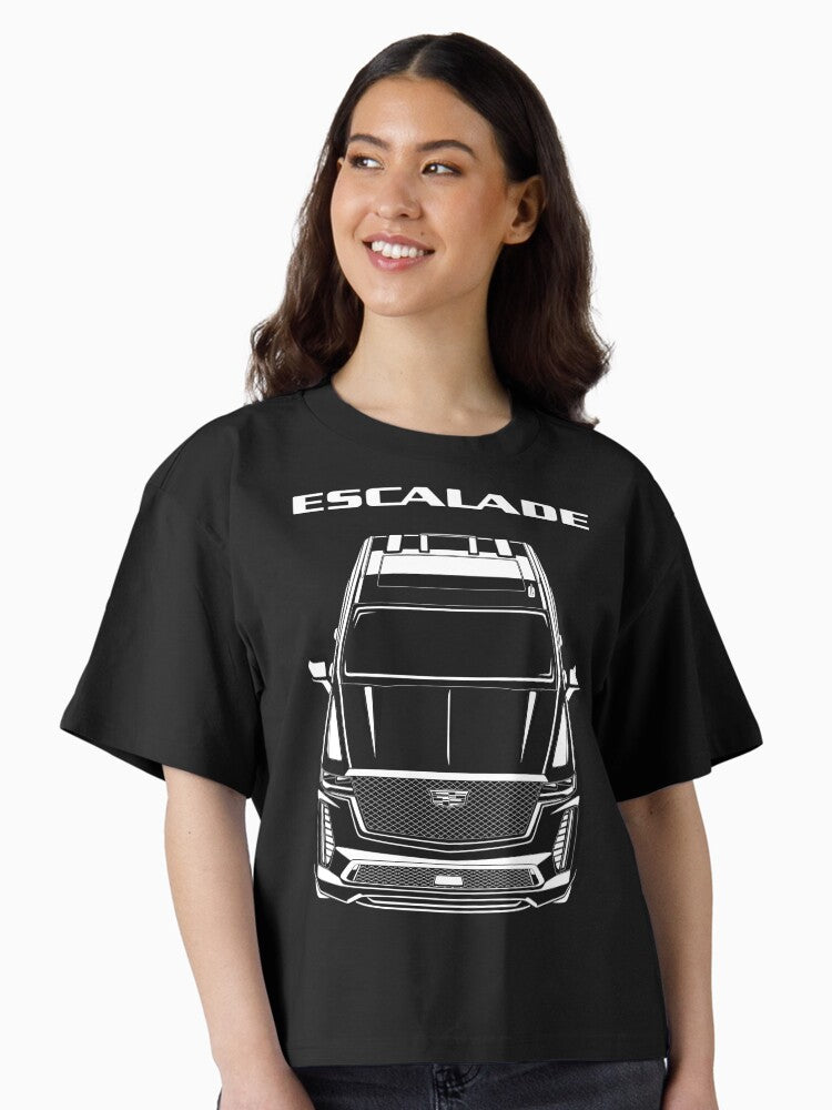 Escalade V 2021 2024 Boxy T Shirt Boxy T Shirt Streetwear Style Relaxed Style