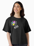 OFFSET LOGO SMALL FOR DARK ITEMS Boxy T Shirt Boxy T Shirt Streetwear Style Boxy Fit
