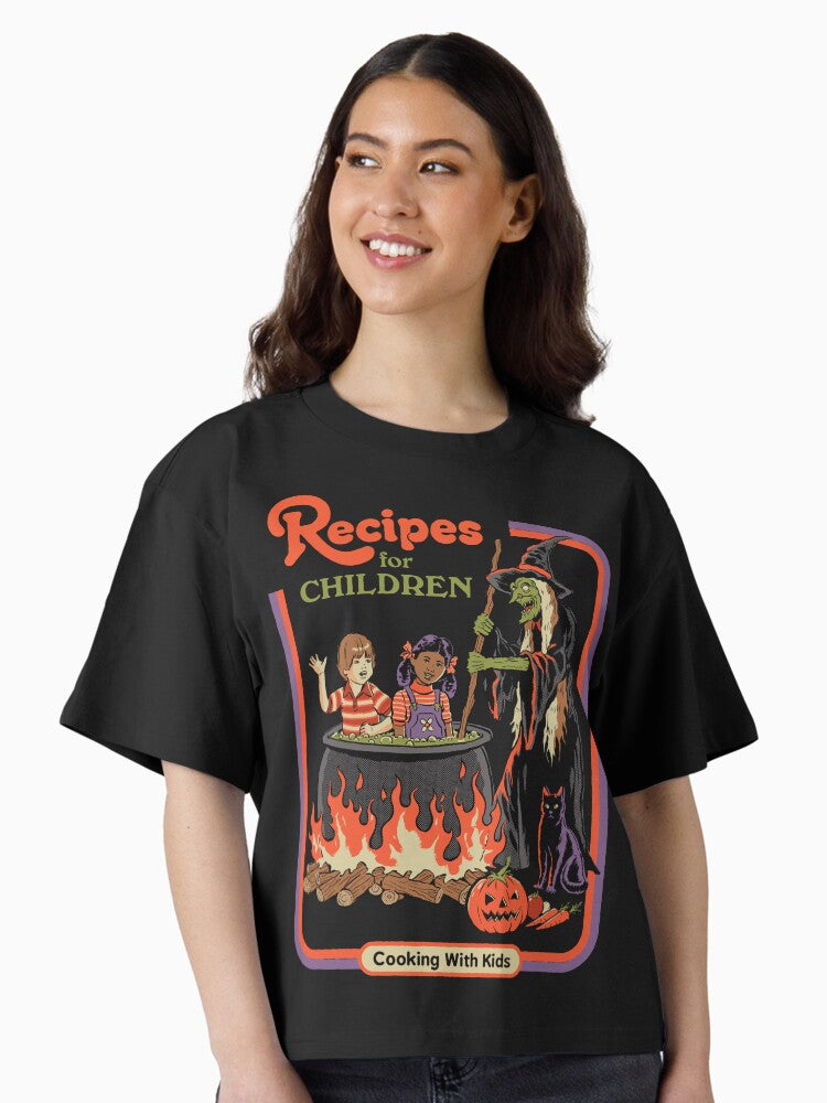 Recipes For Children Boxy T Shirt Boxy T Shirt Comfort Fit Daily Wear