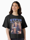 Steve Harrington Boxy T Shirt Boxy T Shirt Comfort Fit Gift Ready