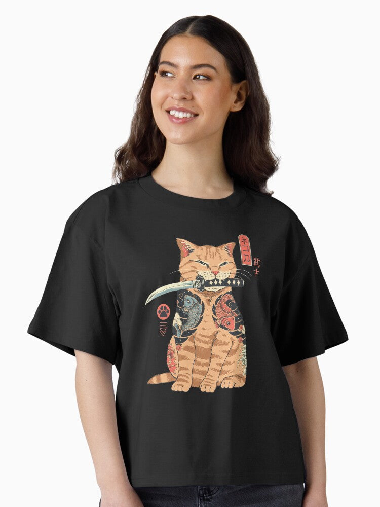 Catana Boxy T Shirt Women T Shirt Premium Print Fan Favorite