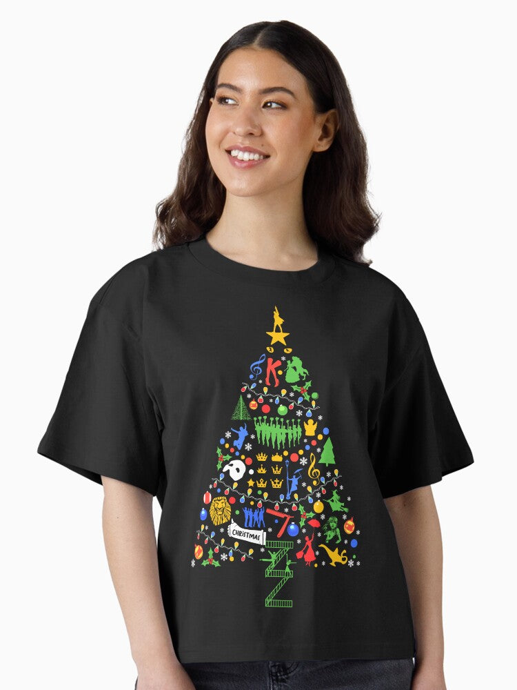 Broadway Boxy T Shirt Boxy T Shirt Premium Print Daily Wear