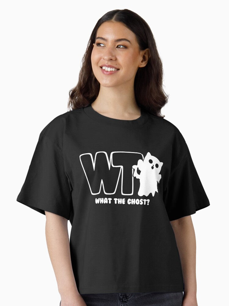 What The Ghost Light Boxy T Shirt Boxy T Shirt High Search Demand Relaxed Style