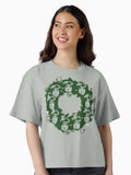 A WREATH A FRANKLIN Boxy T Shirt Boxy T Shirt Premium Print Gift Ready
