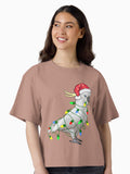 Extra Festive Cockatoo Boxy T Shirt Boxy T Shirt Premium Print Modern Aesthetic