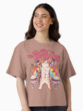 Glory To The Darkness Boxy T Shirt Boxy T Shirt Comfort Fit Daily Wear