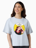 The Struggle is real funny retro sticker gift for a millennial Boxy T Shirt Boxy T Shirt Trending US Relaxed Style