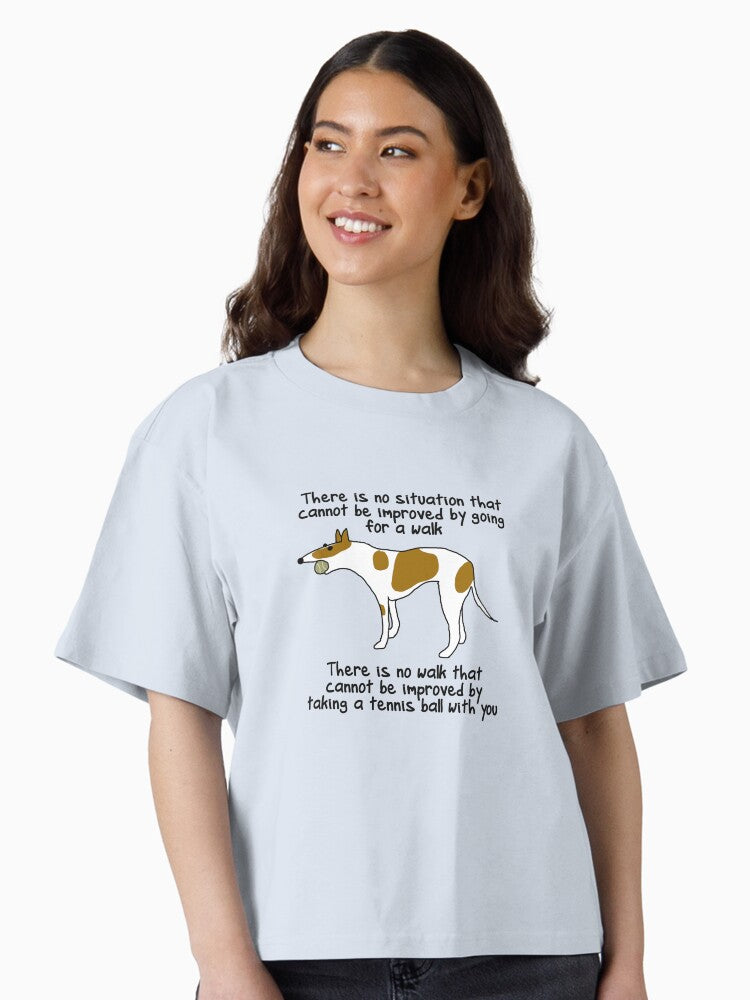 Things my dog says Boxy T Shirt Boxy T Shirt Streetwear Style Modern Aesthetic