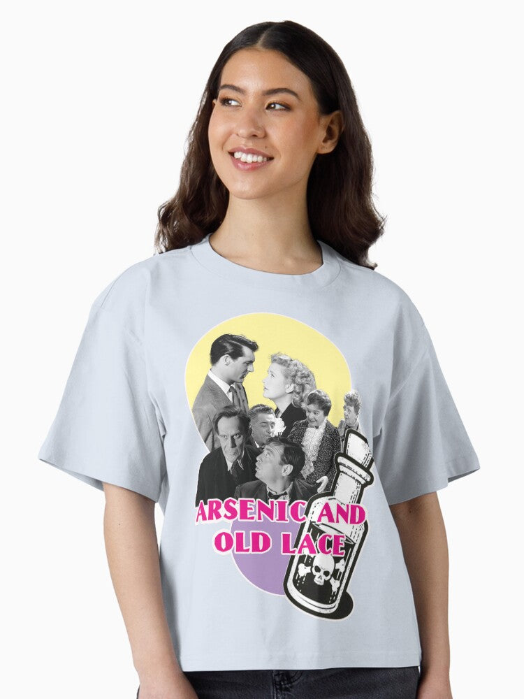 Arsenic and old lace Cary Grant 40s Boxy T Shirt Boxy T Shirt Premium Print Relaxed Style