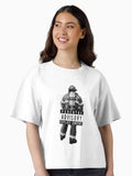 Halftone Bunker Captain ACKSHE Boxy T Shirt Boxy T Shirt High Search Demand Relaxed Style