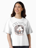 Opossum Live Laugh Love Boxy T Shirt Boxy T Shirt Comfort Fit Daily Wear