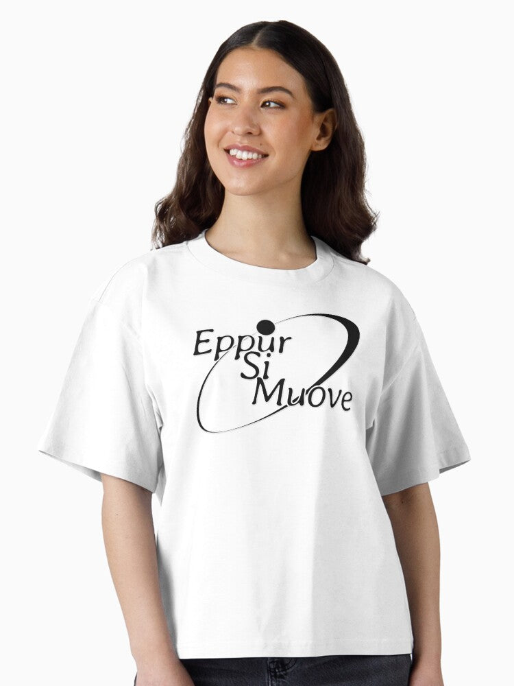 Eppur Si Muove Boxy T Shirt Boxy T Shirt Viral TikTok Modern Aesthetic