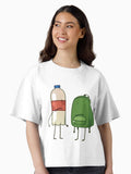 hfjone onehfj Boxy T Shirt Boxy T Shirt Streetwear Style Daily Wear