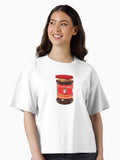 Lao Gan Ma Fried Chili in Oil Boxy T Shirt Boxy T Shirt Premium Print Daily Wear