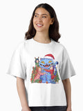 Huntrix and Derpy Tiger Boxy T Shirt Boxy T Shirt High Search Demand Boxy Fit