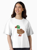 Tiny Hat Duck Boxy T Shirt Boxy T Shirt Viral TikTok Gift Ready