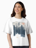 A Fox in the Wild Boxy T Shirt Boxy T Shirt Streetwear Style Relaxed Style