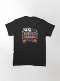 Spooky Season Playfully Creepy And Festively Frightful Halloween Graphic Classic T Shirt
