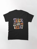Trick Or Treat Citrouille Et Bonbon Halloween Colore Classic T Shirt Gift Ready