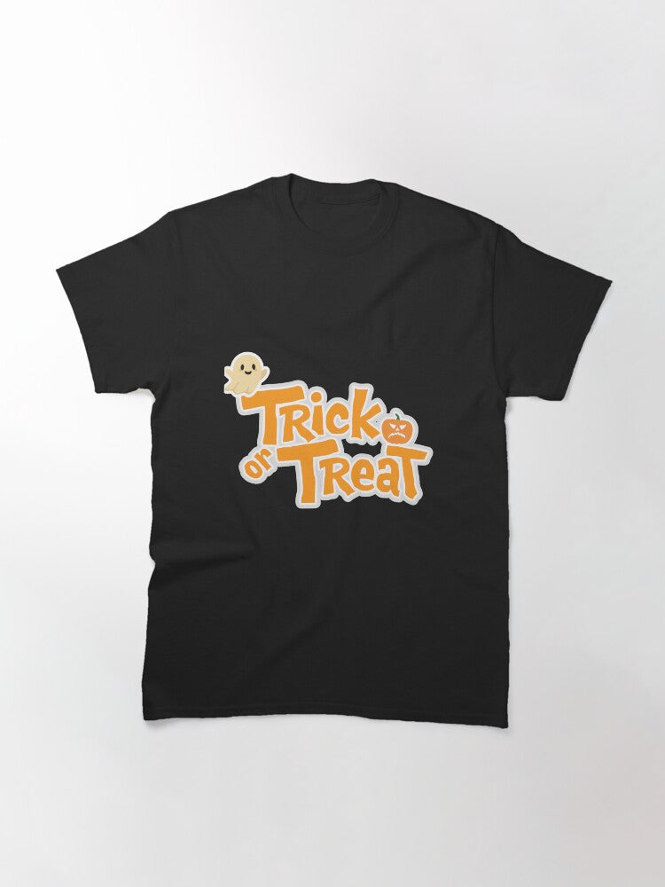 Trick Or Treat Classic T Shirt Minimal Style 32