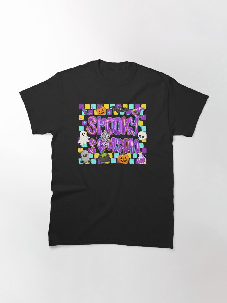Preppy Spooky Season Ghost Classic T Shirt