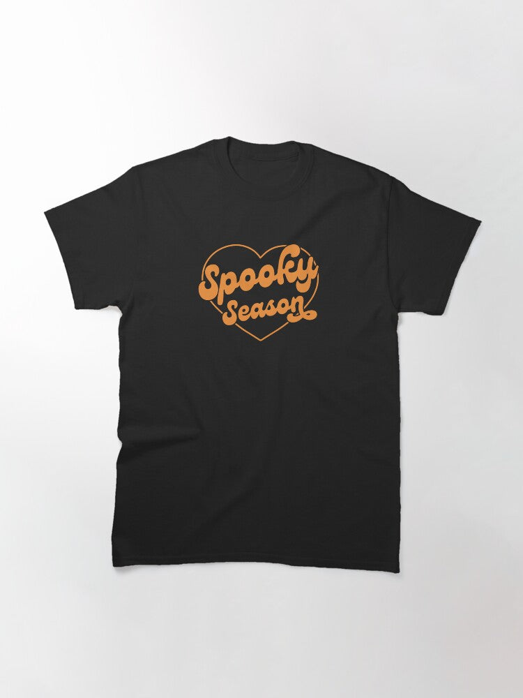 Spooky Season Heart Classic T Shirt