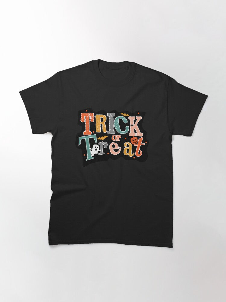 Trick Or Treat Classic T Shirt Premium Print 3