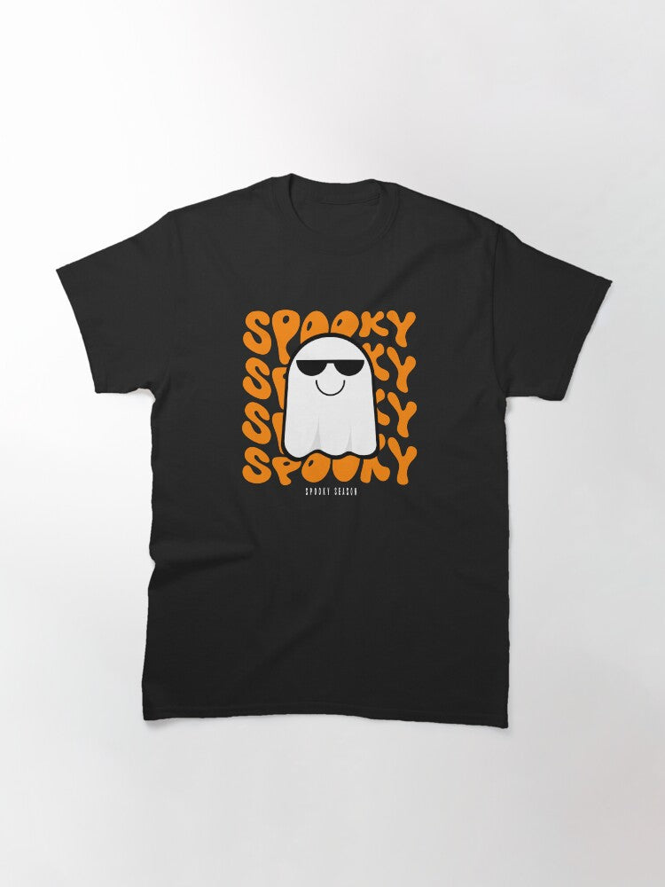 Cool Ghost Spooky Season Halloween Classic T Shirt