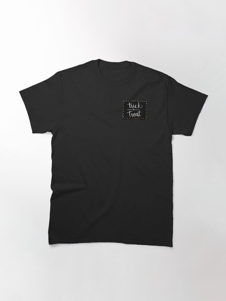 Trick Or Treat Classic T Shirt Minimal Style 29