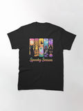Colorful Halloween Spooky Season Classic T Shirt