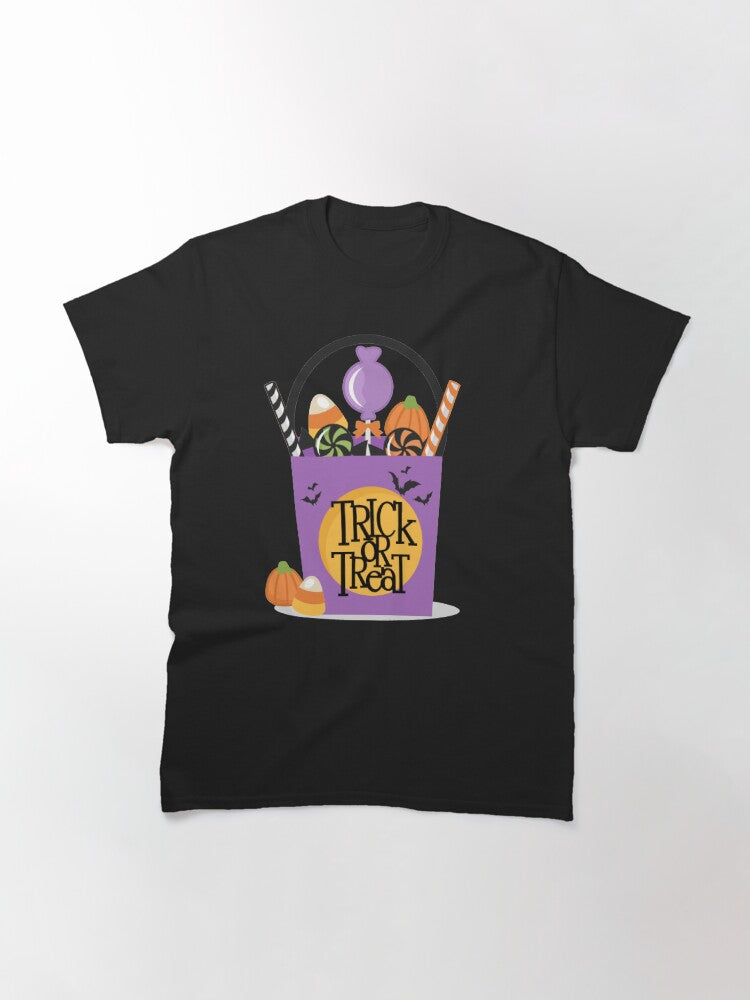 Trick Or Treat Halloween Classic T Shirt Gift Ready 2