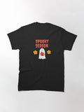 Spooky Season Ghost Classic T Shirt 7