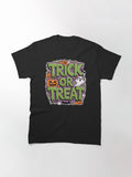 Trick Or Treat Classic T Shirt Clean Design 6
