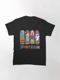 Spooky Season Halloween Ghost Fall Pumpkin Classic T Shirt