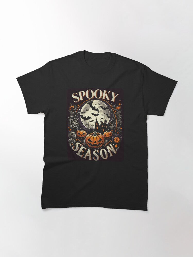 Funny Ghost Spooky Season For Halloween Classic T Shirt